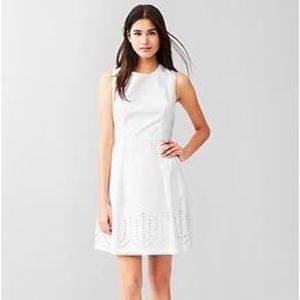 Gap white eyelet dress - size 0